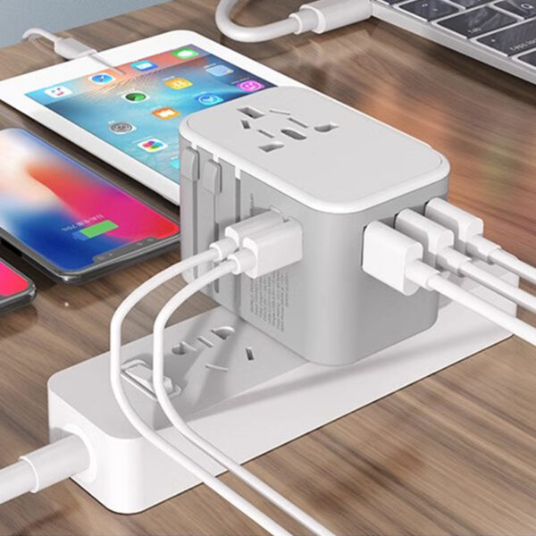 JY-307( White ) 35.5W Travel Plug Adapter