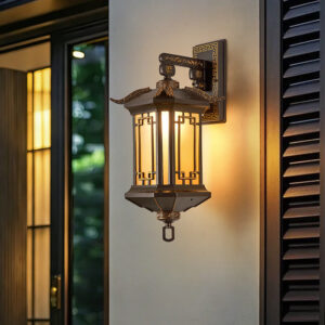 European Outdoor Wall Lamp, Waterproof, for Corridor, Courtyard and Villa Gate