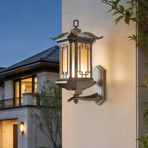 Outdoor Wall Lamp, Waterproof LED, for Villa Gate and Balcony