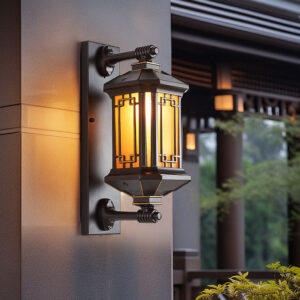 European Outdoor Wall Lamp, Waterproof, for Corridor, Courtyard and Villa Gate