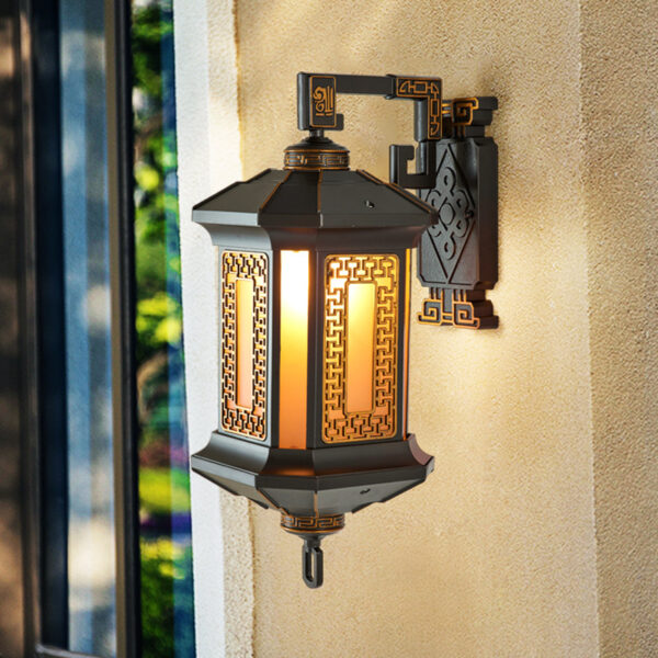 European Outdoor Wall Lamp, Waterproof, for Corridor, Courtyard and Villa Gate