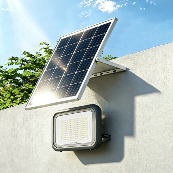 Outdoor Solar Flood Light, High-Brightness LED for Stall and Camping