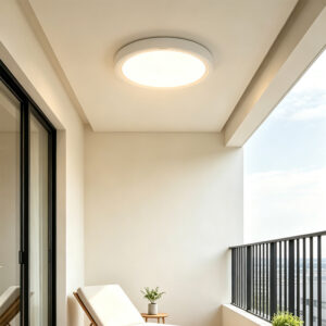Tri-proof Ultra-thin LED Ceiling Light for Hallway, Balcony and Bedroom