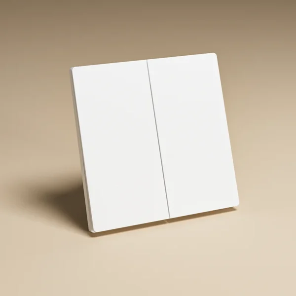 China Factory Direct Sale UK Standard High Quality PC Panel Acrylic Strip Ultra Thin Retro 10A Single Pole 2 Outlets Wall