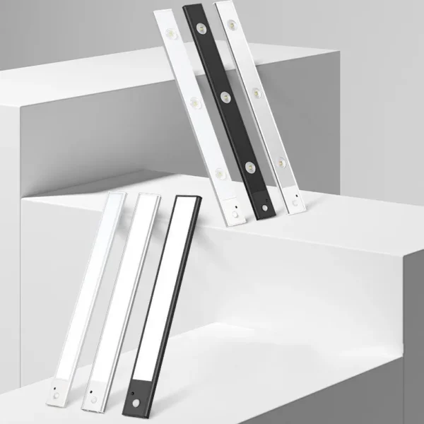 Modern Motion Sensor Remote Control Waterproof LED Night Lighting Stick for Closet Hallway Bedroom Stair Cabinet