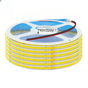 220v Driver-free Cob Led Strip Light 110v Driverless Ce Rohs Warm White Flexibles Tape Luz De Tira Led Cob