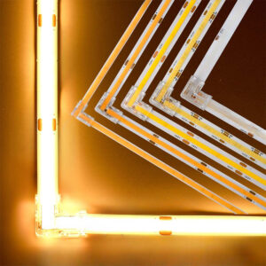 High Quality 5MM 8MM 10MM LED Strip Corner Connectors 4/3/2Pin Solderless Cob LED Strip