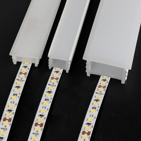 10*10 12*12 Waterproof IP67 LED Silicone Profile Free Cutting Bending Tube for LED Strip Commercial Home