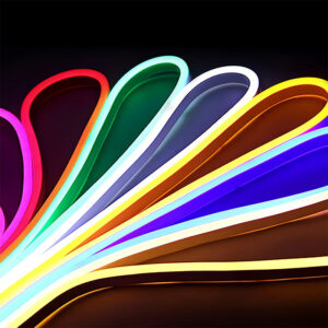 Factory 220V LED Neon Flex Strip 5*11mm 8*16mm SMD 2835 12V 110V IP65 Flexible Soft PVC for Outdoor Advertising