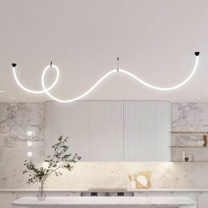 Factory Wholesale 360 Degree 12v 24v Round Neon Tube Flexible Silicone Linear Light 22mm Diameter Led Profile Light