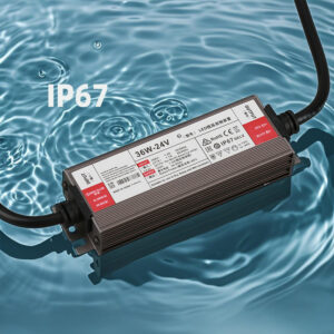 High Quality IP67 LED Transformer Waterproof 12V 24V 36W 60W 100W 150W 200W LED Strip Light Power Supply