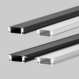 Shenzhen Pure Aluminium LED Profile Light Gutter for LED Strip Recessed Aluminum Drywall Channel Diffuser Perfiles De Aluminio