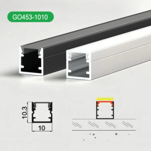 ShenZhen Extrusion Led Pure Aluminum Channel Wirh Diffuser Antioxidant Recessed Aluminum Profile for Led Lights