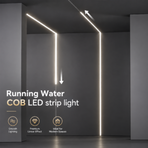 Running Water COB LED Strip Light Smart RGB Dynamic Chasing LED Tape Addressable Color Changing Flexible Lighting