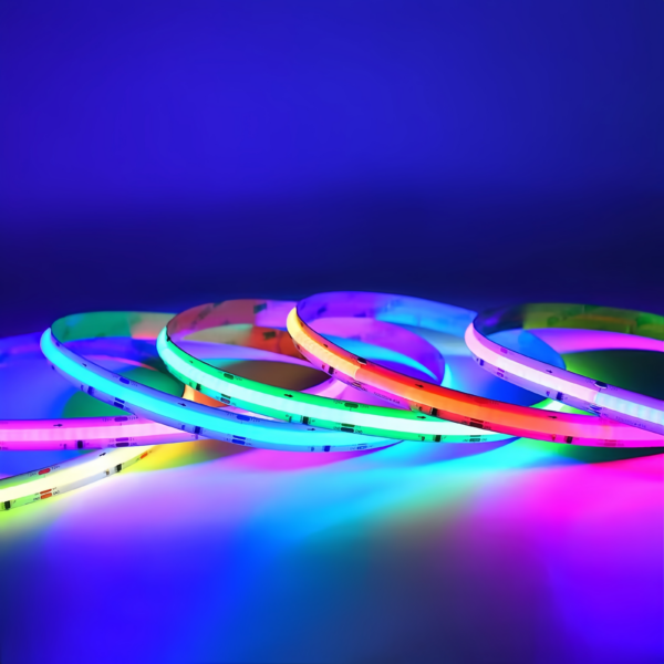 Multicolor RGB CCT RGBW RGBCCT Addressable WS2811 RGBIC Smart Strip Lights 12/24V Led Lights Strips for Commercial Decor