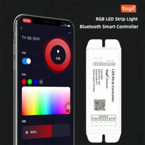 Brightness Adjustment Tuya LED Controller Dimmer Speed Adjustment Remote Control Timer Custom Functions Smart Controller
