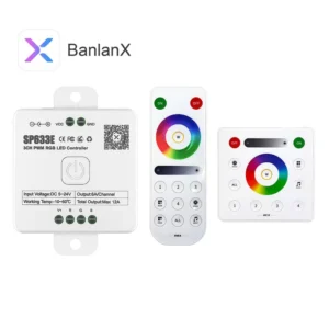 Single-color LED Smart Controller Dimmer Speed Adjustment Remote Control Timing Functions Music Mode Smart Controller