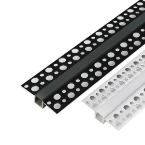 ShenZhen Manufacturer Ceiling Drywall LED Recessed Profile Aluminum Channel Plaster LED Aluminium Profile Gutter