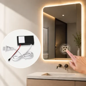 DC12V Touch Sensor Switch for LED Strip Light Cabinet Lighting Single Touch Controller for Furniture Manufacturer