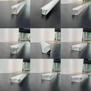 Premium Aluminum Profile LED Strip Light Alloy Extrusion With High Transparency Diffuser for Linear Lighting Applications