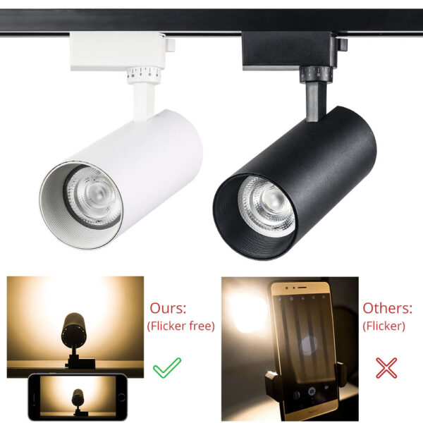 Modern Track Light Adjustable LED Track Lamp Magnet Track Light Rail Light COB TrackLight/Track Light/led Track Lighting