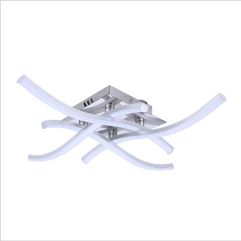 Shinetime Modern LED 4 Light Ceiling Lights Kitchen Living Bedroom 85-265V 28W Pendant Lamps