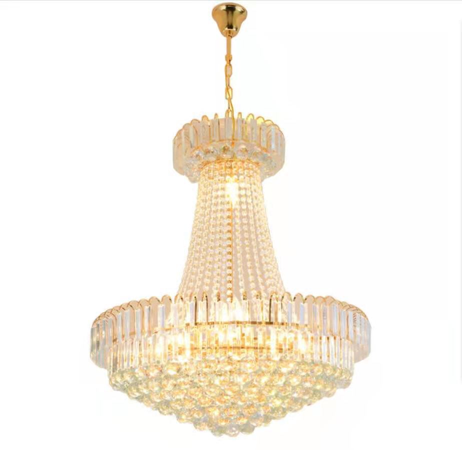 Wholesale Loft Gold Crystal Chandelier Manufacturer for Farmhouse