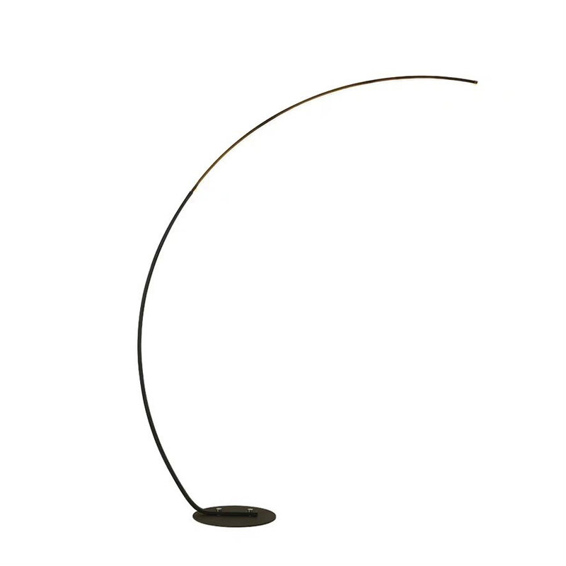 Shinetime Modern 48" LED Arched Floor Lamp