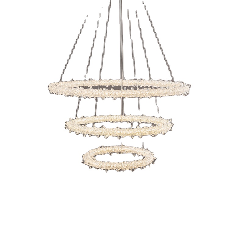 Shinetime New European Wedding Ceremony Hall Stage Hotel Decoration Props Metal Modern Chandeliers