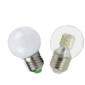 LED Magic Bean Bulb E27 Tricolor Transparent Small Round Bulb 5W 7W Energy Saving Bulbs
