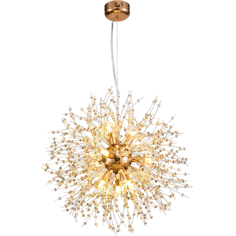 S12 Designing Modern Hanging Decorative Holiday Crystal Light Fixture Lighting Lamp Chandelier Pendant Led Light