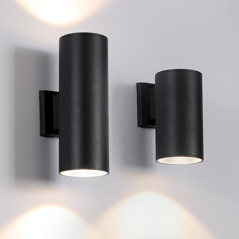 Modern IP65 E27 PVC Outdoor Wall Spot Light Lamp