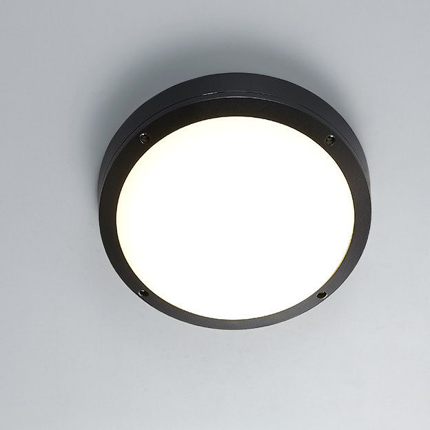 IP65 Round Circular Ceiling Lamp Led Waterproof Indoor Outdoor Garden Light and Porch Balcony Terrace Ceiling Wall Light