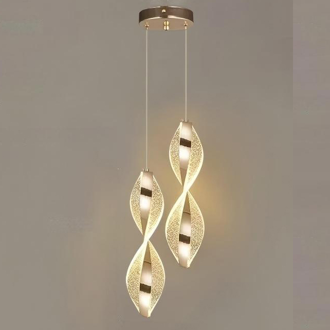Nordic Minimalism Living Room Chandelier Light LED Modern Simple Personality Ring Restaurant Bar Chandelier Pendant Lamps