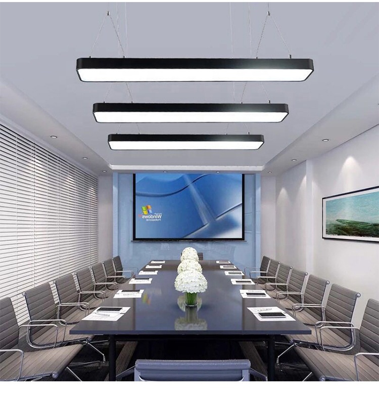 Long Strip Ceiling Lamp LED Nordic Black Grain Aisle Porch Corridor Aluminum Light Living Room Home Decoration Linear Light