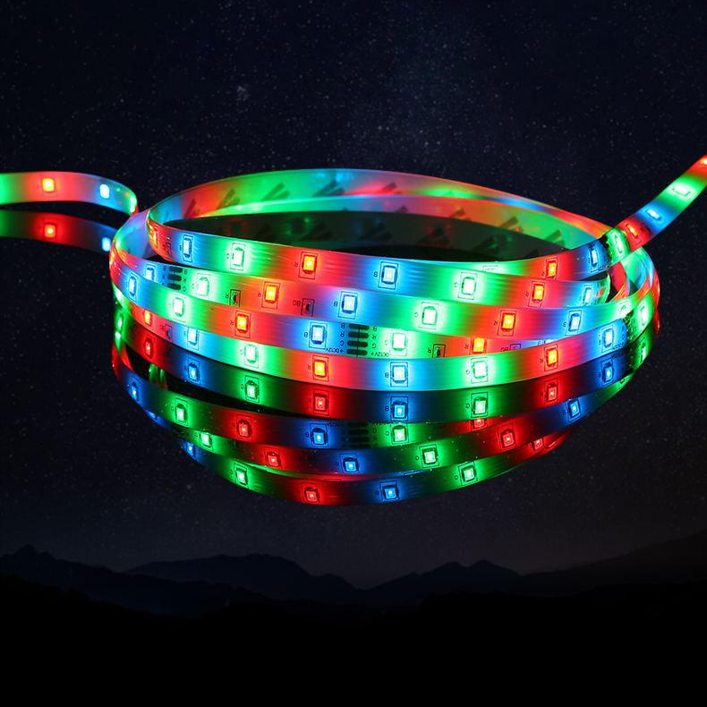 Fast Shipping 3000/4000/6000k Led Strip 5M/Roll Led Ribbon Light Neon Led Strip Lights Rgb Strip Lights for Clothes TV PC