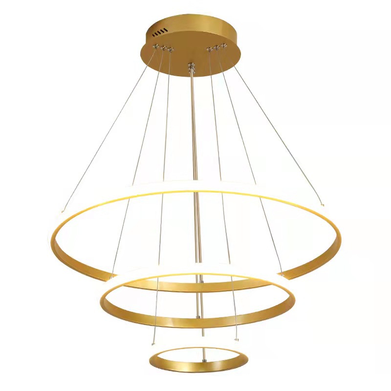 Hot Sale Modern Led Chandelier Living Room Fixtures Hanging Lamp Commercial Industrial Office Shopping Pendant Light Lighting