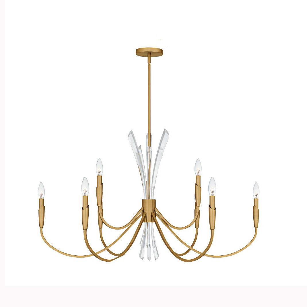 Custom Lamp Indoor Living Room Pendant Modern Chandelier Black Gold Kitchen E14 E12 Lighting Crystal Chandelier Luxury for Home