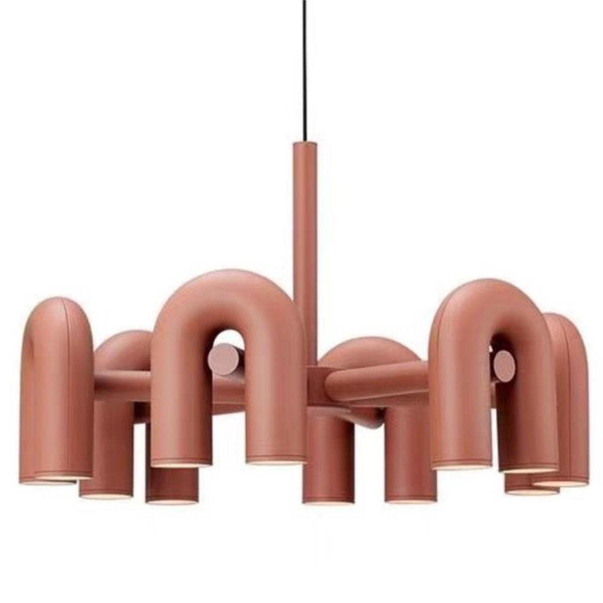 Nordic Elements 4U,6U,8U Creative Style LED Chandelier with Removable Lamp Arm