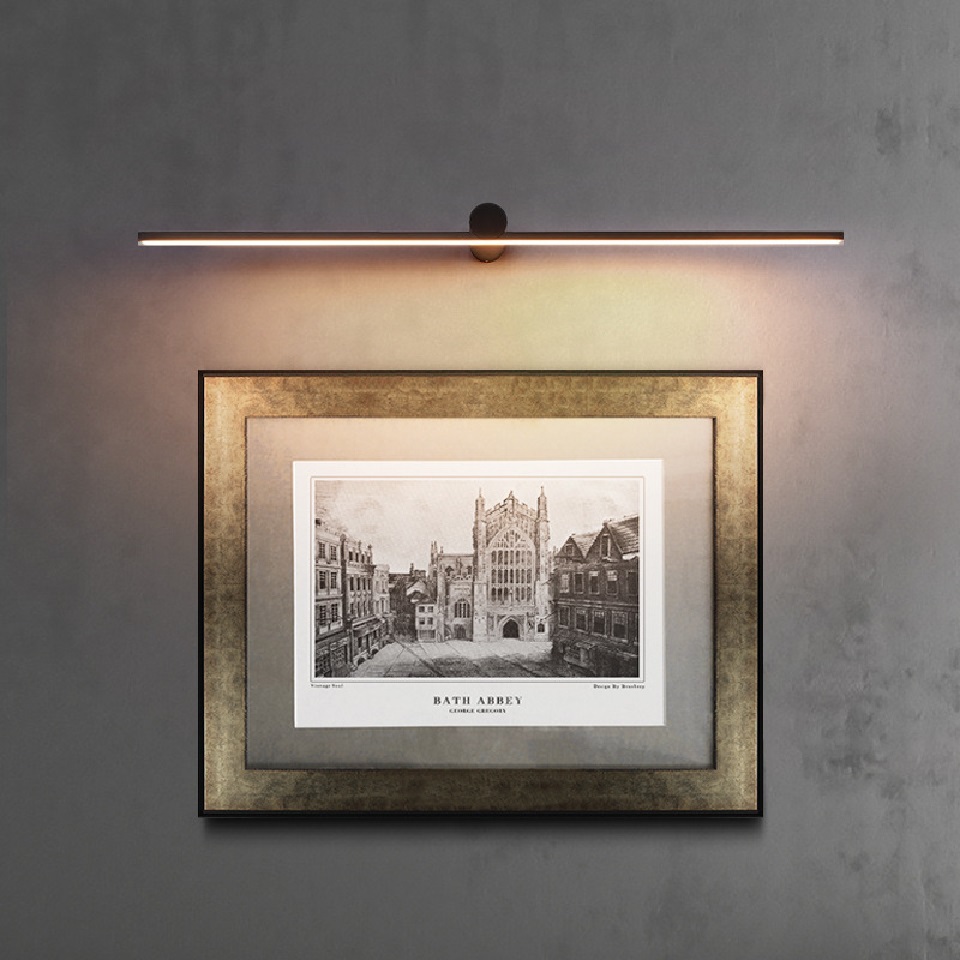 16 INCH ,24 INCH , 31.5 Inch,40 INCH Nordic Minimalist Modern Illuminant Painting Background Wall Lamp