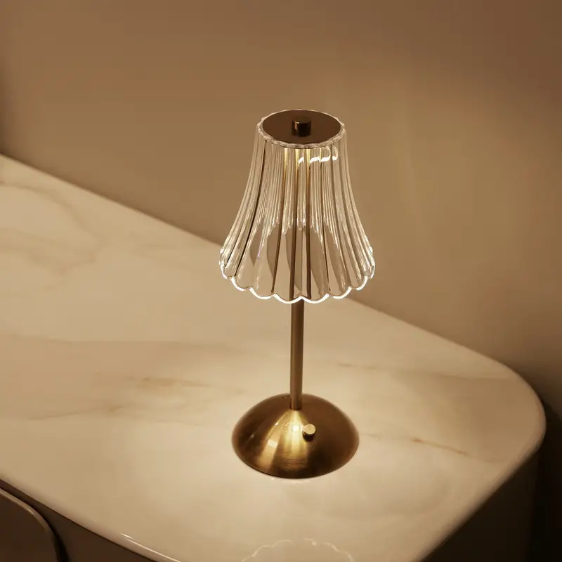 Dimmable LED Night Lights New Modern Nordic USB Rechargeable Design Decorative Touch Control Table Lamp