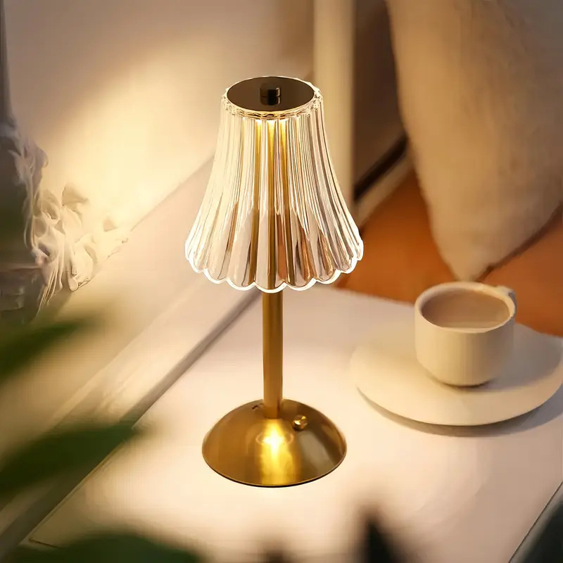 Wholesale Cordless LED Table Lamp With Wireless Rechargeable Touch Dimming For Portable Bar Restaurant Lights Table Lamp