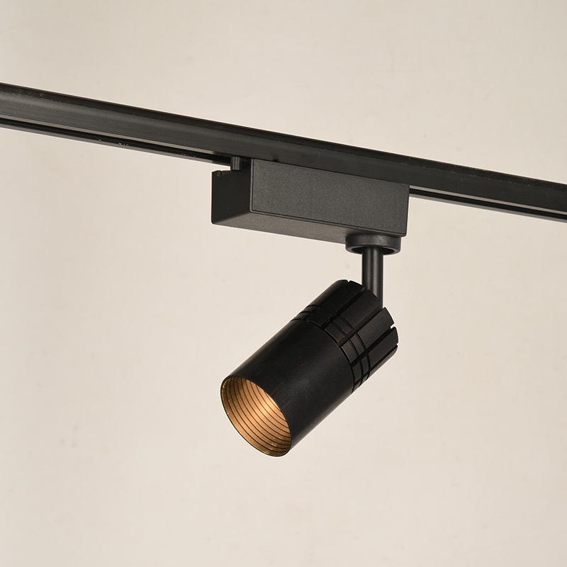 Aluminum Body Restaurant Kitchen Rail Type Glare Ktv bar Walnut Light No Main Light Home Living Room Led Spotlight Track Lights