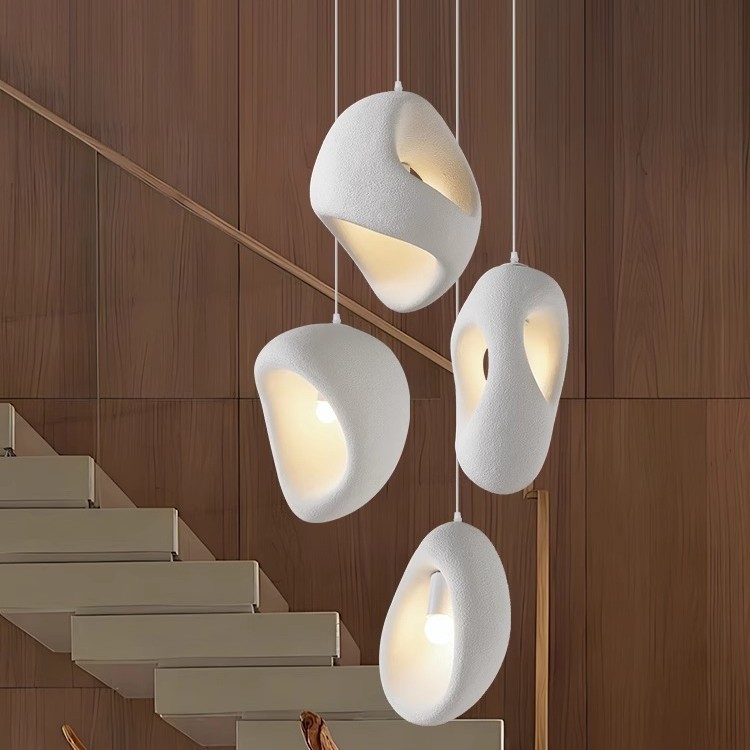 Wabi-Sabi Style Household Ceiling Lamp Minimalist Indoor Home Top Pendant Lamp Bedroom Room Living Room