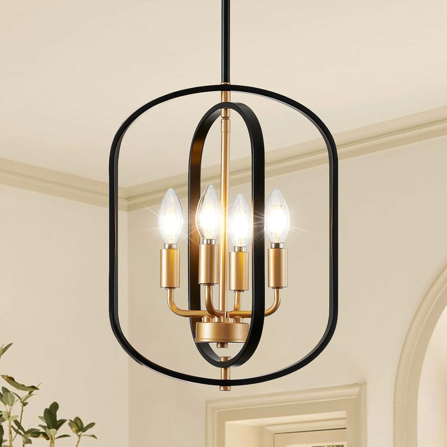 New Chinese Style Rural Hanging Small Pendant Light Suitable for Kitchen Island Restaurant Farmhouse Chandelier Lamps