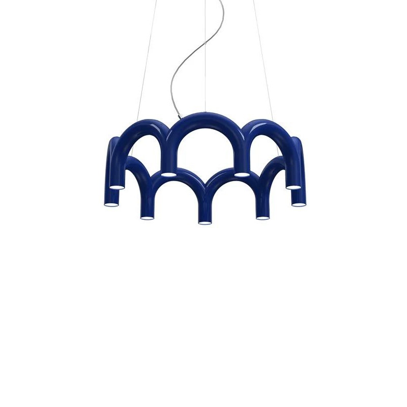 Swedish Creative U-shaped Living Room Chandelier Dining Room Bedroom Simple Wall Art Lamp Art Living Room Background