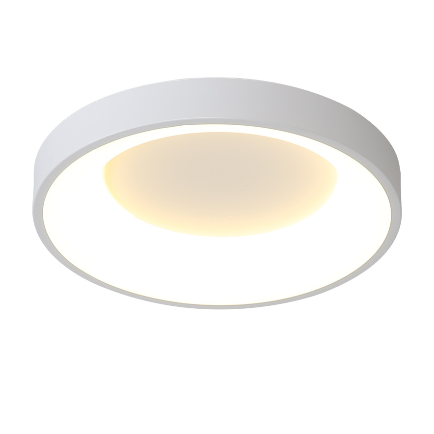 Modern Round Circle LED Ceiling Light Ceiling Mounted Circular Ring Lamp for Foyer Bedroom Kitchen Decor Lighting Fixture