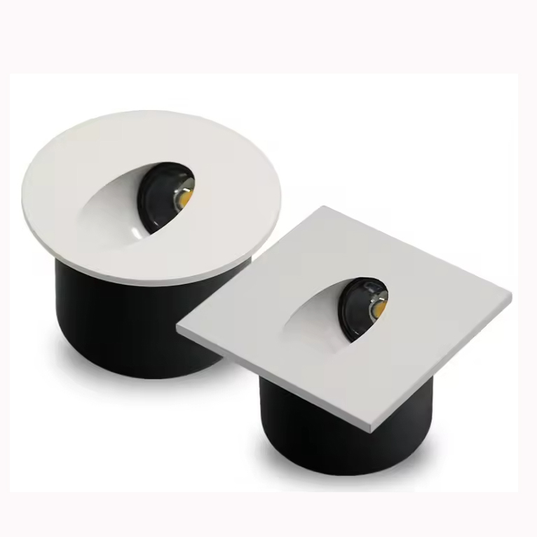 Waterproof LED Floor Light 3W Flush Mount Recessed Lamp for Marine Boat RV Stair Step Corridor Lighting