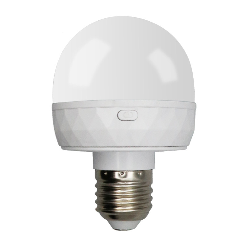 15 Color 5W USB Fast Charging LED Emergency Light Bulb Battery Operated with Removable E27 Base Magnetic Base DC Power Supply