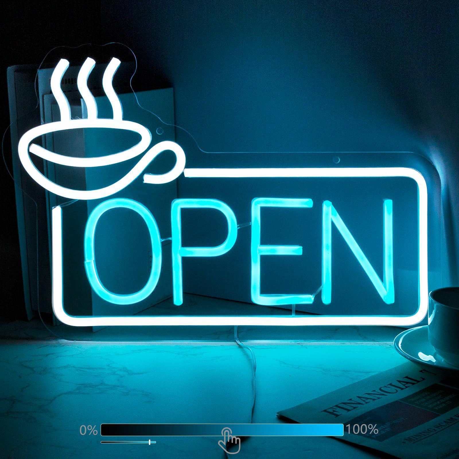 Manufacturer's Wall-Mounted LED Neon Sign Electronic Advertisement Decorative Light for Company Mall Beer Clubs Shops Home Park